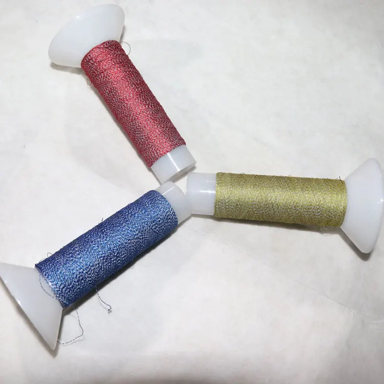 Good Quality Eco-friendly 120D Polyester Embroider Weaving Yarn Sewing Reflective Thread Color Lines