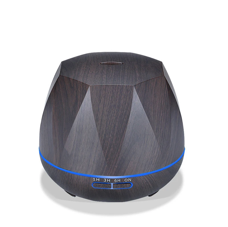 China factory wholesale 500ML wood grain electric air fragrance essential oil diffuser