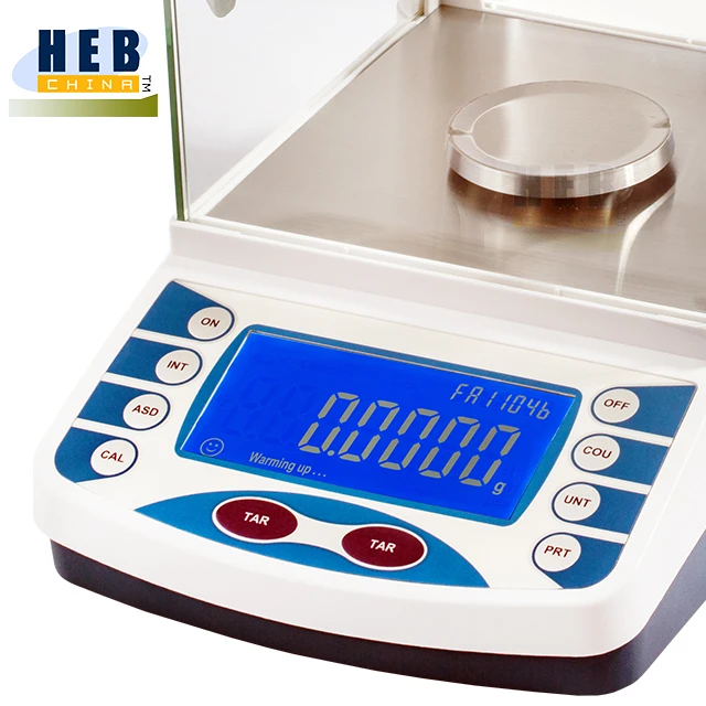Laboratory scale electronic analytical weighing balance 120g 0.01mg