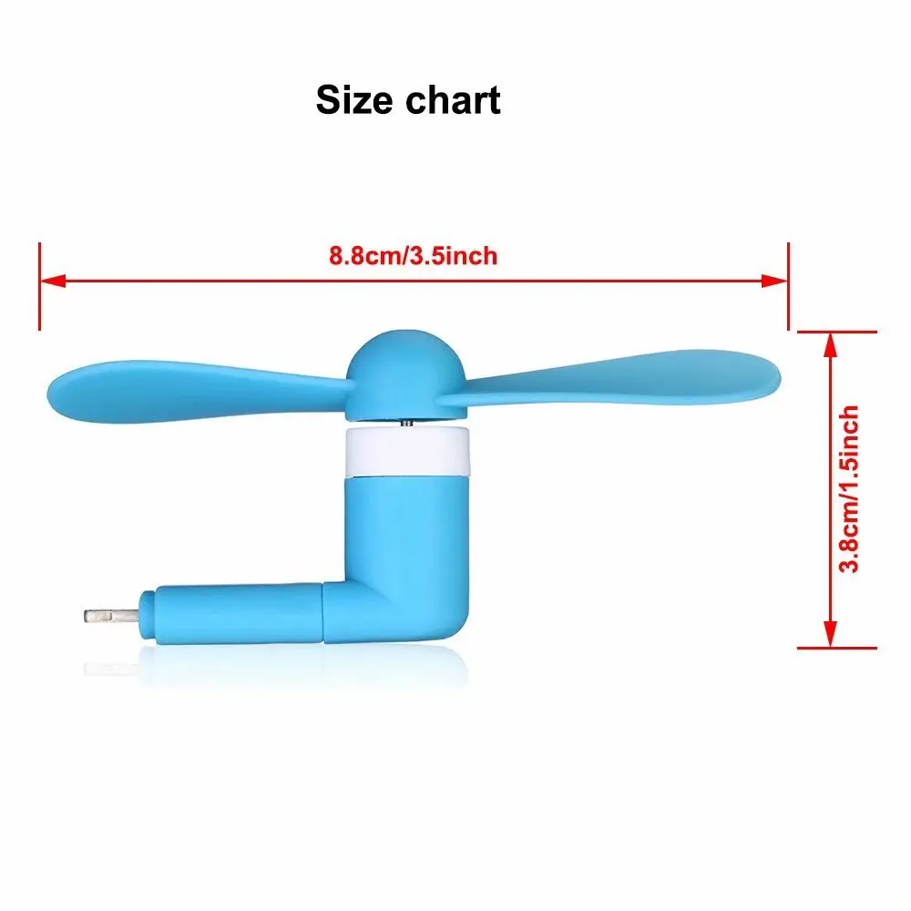 Factory Best Price 2 in 1 High Velocity Cell Phone Fan Electronic Gadget for Promotion Summer Air Cooler USB Mini Fan  for phone