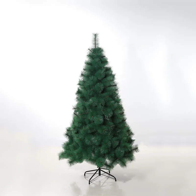 
1.8M Simulation pine needle tree fiber optic pine needle christmas tree xmas ornament pine tree 