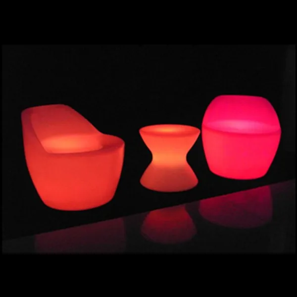 
Modern flash plastic wedding chair/ Light up led Chair/illuminated Led furnitures 