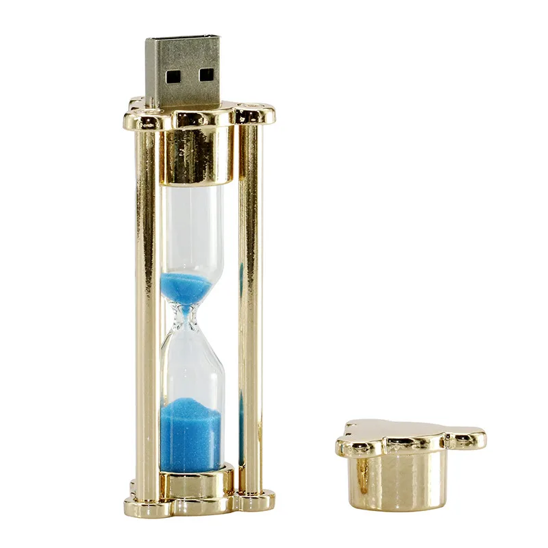 Personalized Promotional Gifts  Hourglass Pendrive Sandglass Usb Stick Sandglass Usb Flash Drive