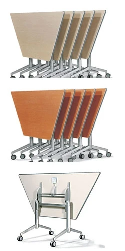 Складной стекируемые собрания по обучению столов в переговорной HD-04A2-V для зала