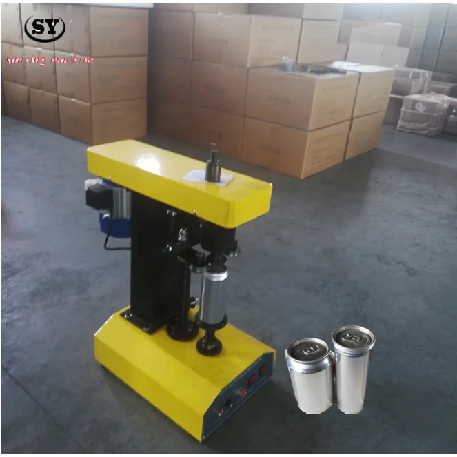 TDFJ-160 semi automatic bottle/cans/beers capping/seaming machine factory price