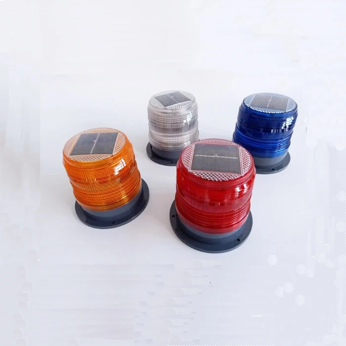 Solar LED Warning Light Traffic Signal Flash Beacon Lights