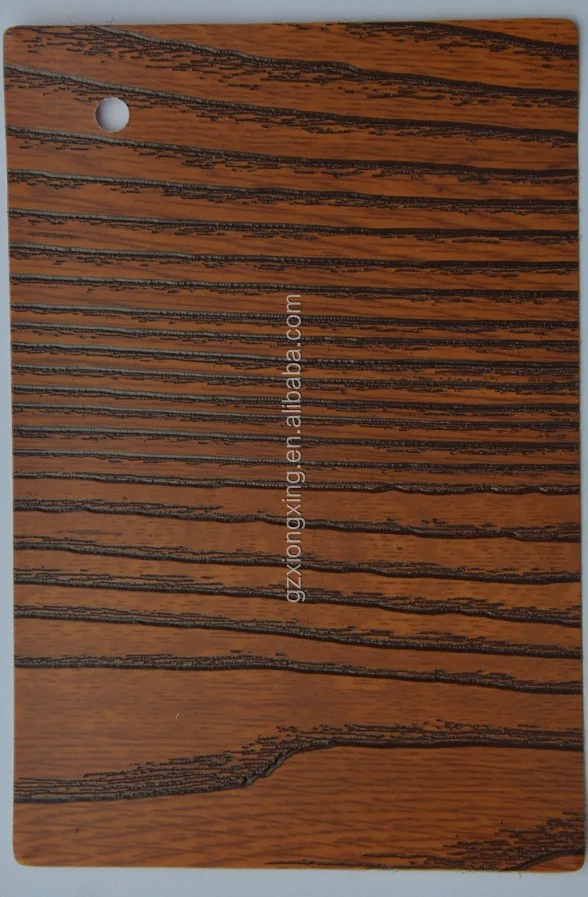 Wiping Wood Grain PVC Film For furniture[XiongXing]