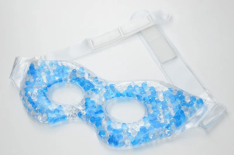 eye mask gel ice pack with beads gel balls reusable hot cold eye mask for beauty or eye relaxing