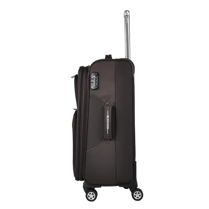 New Design High Quality 600D nylon trolley travel luggage bag with leisure style