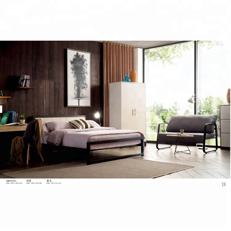 Индивидуальная мебель для спальни и общежития в металлическом корпусе для школы и гостиниц