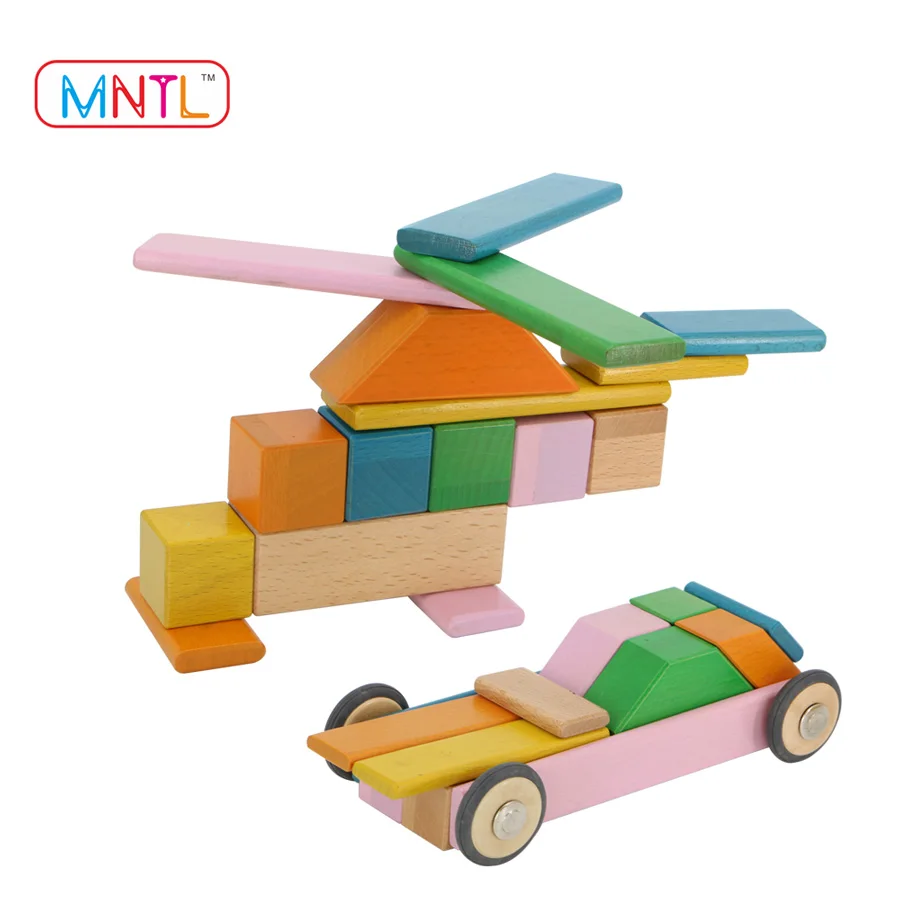 MNTL Educational Magnetic Construction Blocks Puzzle Toy