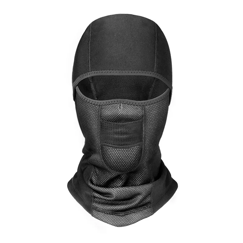 
custom cold weather windproof motorcycle ski half face mask cycling skull balaclavas 