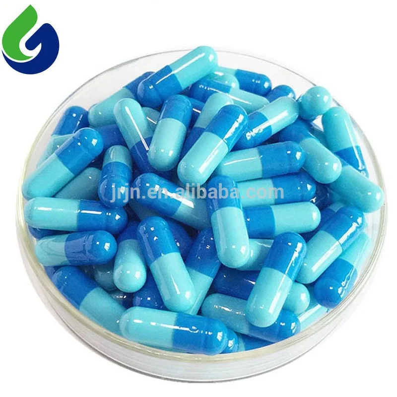 pearl golden gelatin empty capsule for health products