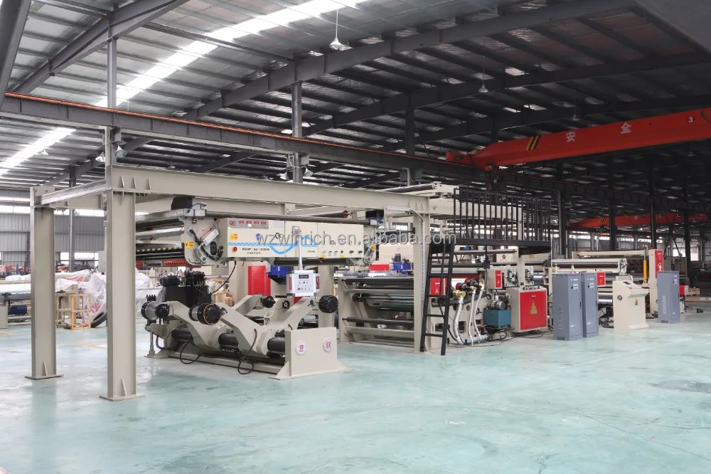 
YILIAN Hydraulic factory promotional extrusion coating lamination plant for pe paper 
