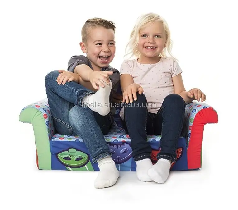 Foam Children Sofa Bed Multi-function Soft Sofa -Blue Color for kids