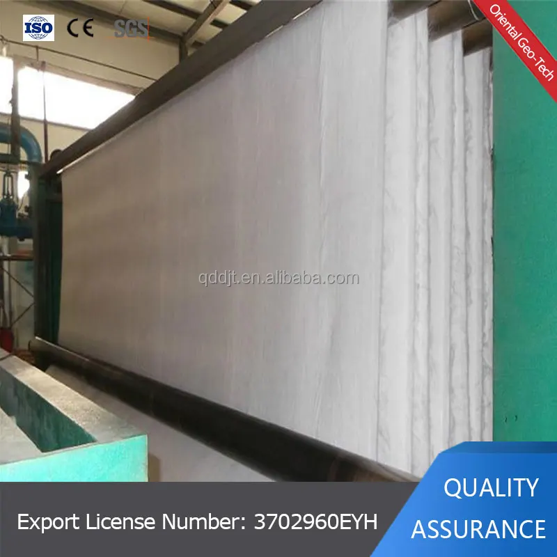 
Polyester long fiber continuor filament Spunbond Needle Punched Non-woven Geotextile 