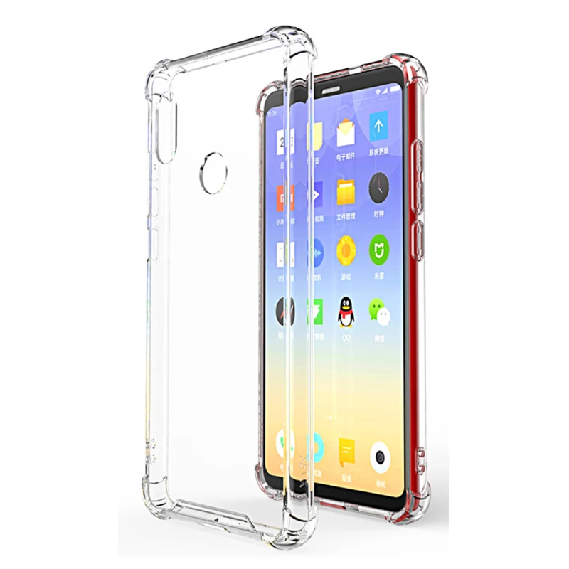 
For Redmi 7 Acrylic TPU Transparent PC Drop proof Phone Case For Redmi Note 7 Pro 