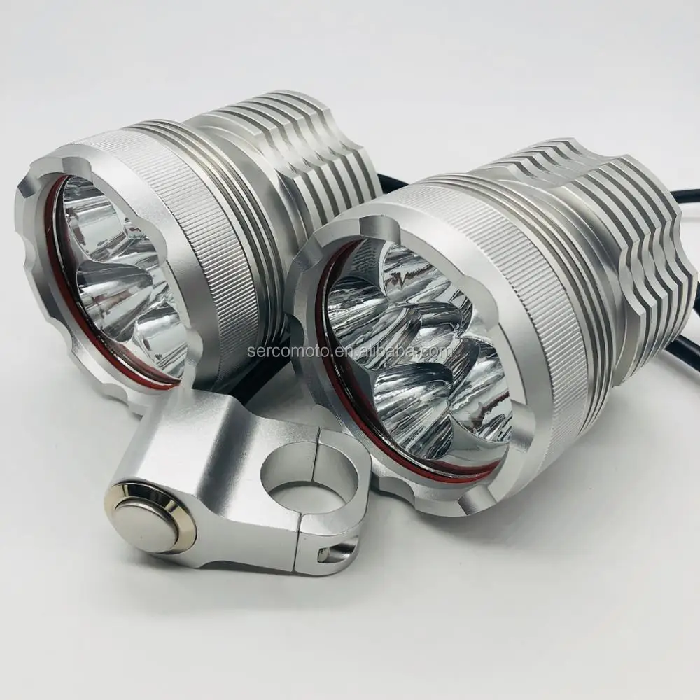 Мощная Водонепроницаемая светодиодная фара для вождения, противотуманных фар, мотоциклетная фара, универсальные мотоциклетные фары