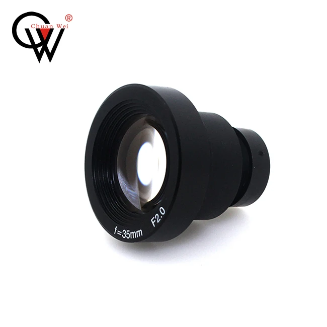 Оптовая продажа объектив с фокусным расстоянием 35 мм F2.0 1MP водонепроницаемый CCTV