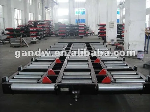 14t горячей фары оцинкованный паллет долли/контейнер долли прицеп для аэропорта наземного оборудования