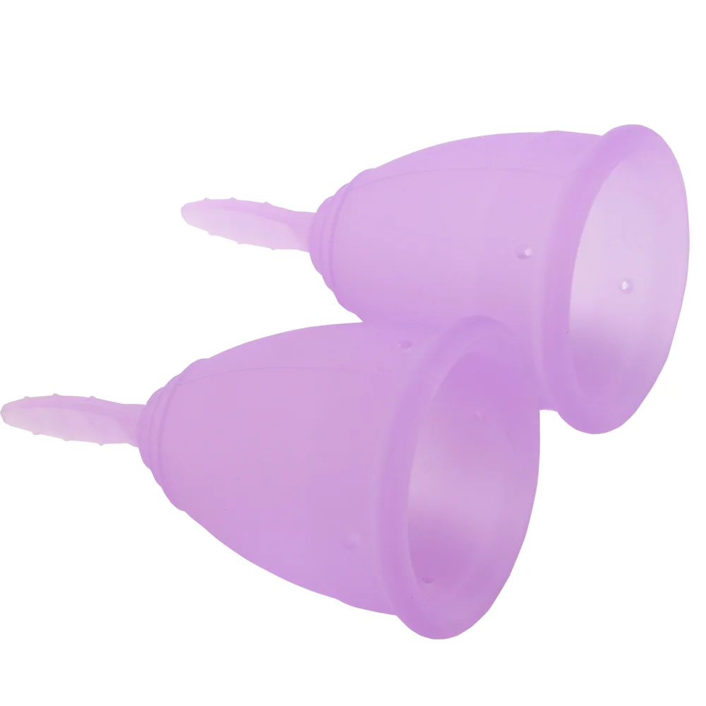 High Quality silicone folding cup lady period use Silicone menstrual cup