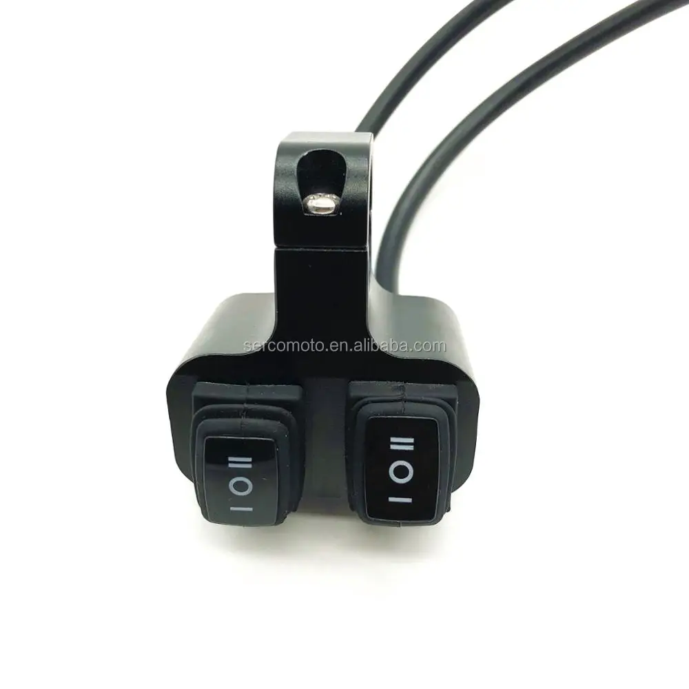 Motorcycle Switch Motorcycle ATV PIT Bike Scooter Head Fog Spot Light ON OFF Switch