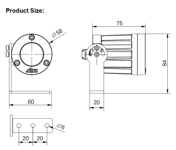 
Hot sale Garden Tree buildings bridges statues outdoor ip65 rgb dmx 512 1w spotlight floor warm light follow LED spot light 