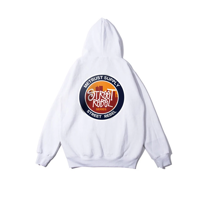 Wholesale 100% cotton white unisex hoodies sweatshirtsrt