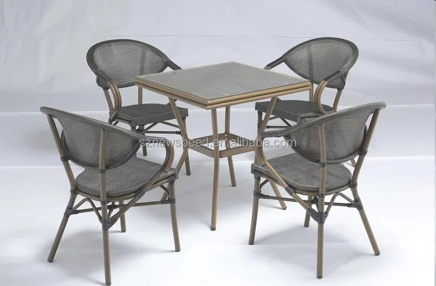 French Rattan outdoor Cafe Chair