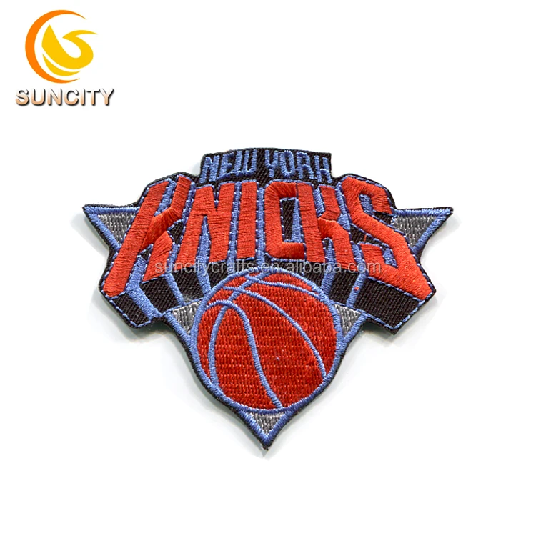 Пользовательский дизайн, нашивка для NBA, Baskeball, New York knфитис, вышивка, нашивка