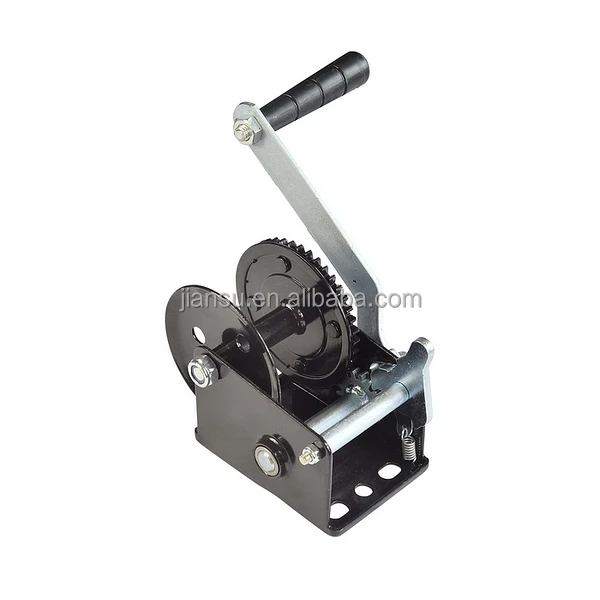 Manufacturer 600lbs trailer marine boat powder coated capstan winch with cable with CE