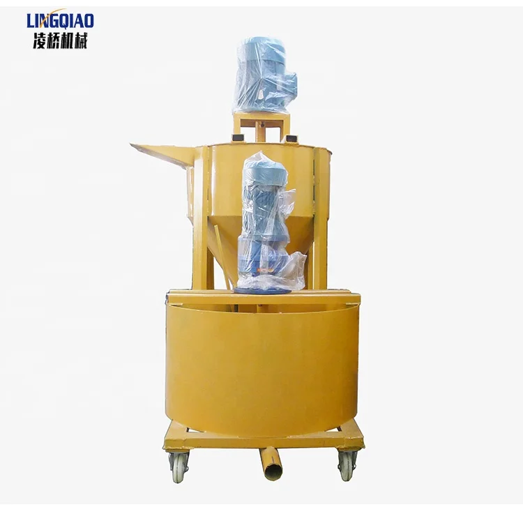 Construction Concrete Grout Electric Mortar High Speed Mixer