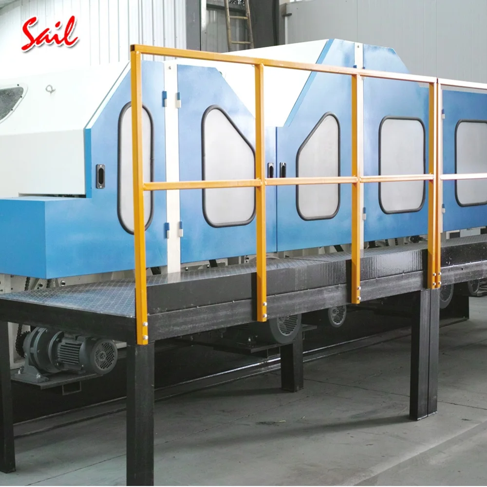 Nonwoven hemp fiber combing machine hemp fibre carding machine