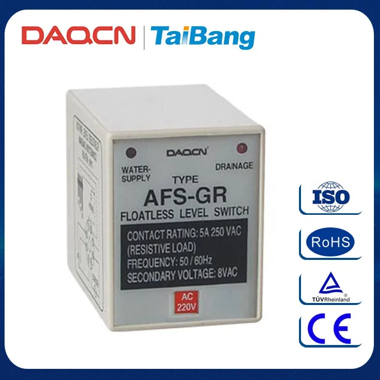 DAQCN Китай Поставщика AFS-GR Floatless Реле Уровня Управления С Сертификатом CE