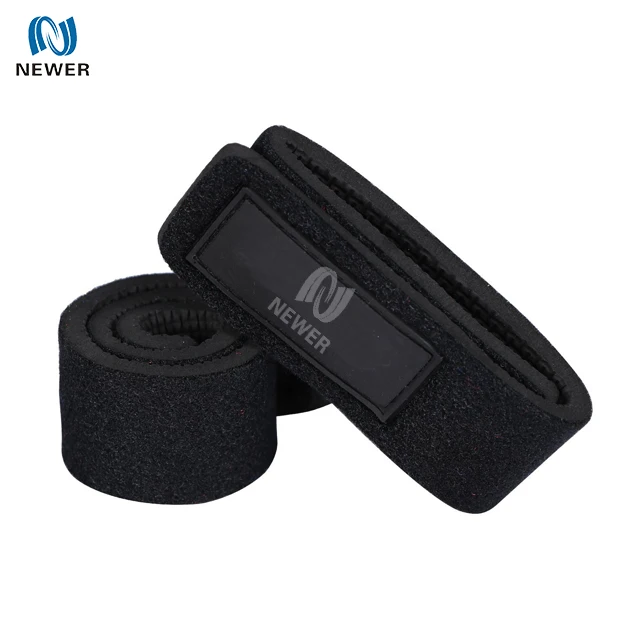 Custom size logo package color neoprene anti slip strap fishing rod elastic strap