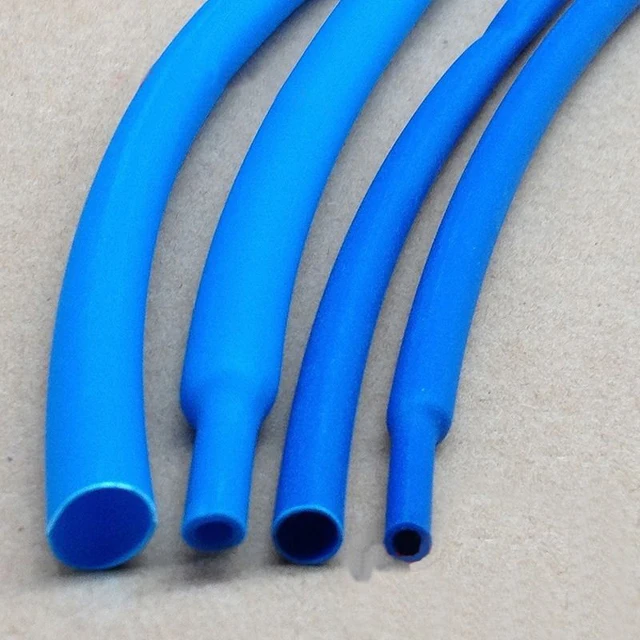 Electrical Heat Shrink Tubing 2:1 Ratio Low Voltage PE Material 1-150MM Diameter Multi Color Pack of 100 Meters Per Roll