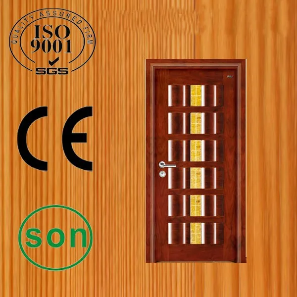 красного дерева твердой древесины двери/твердых тикового дерева дверная цена/двери твердой древесины тика