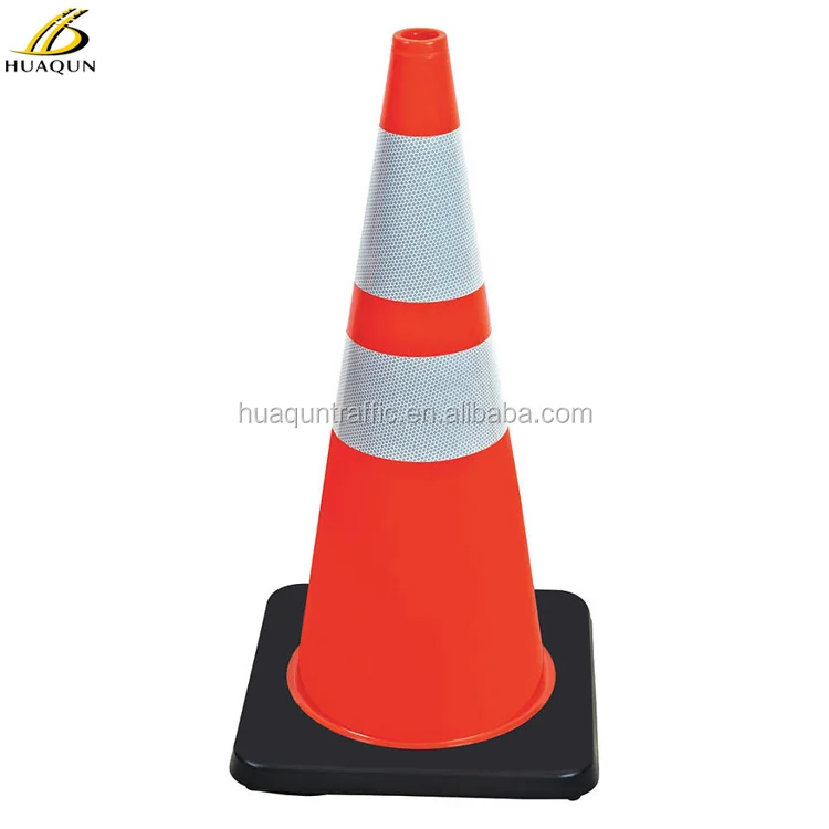 
High Impact Strength 70cm Reflective Security Traffic Cone 