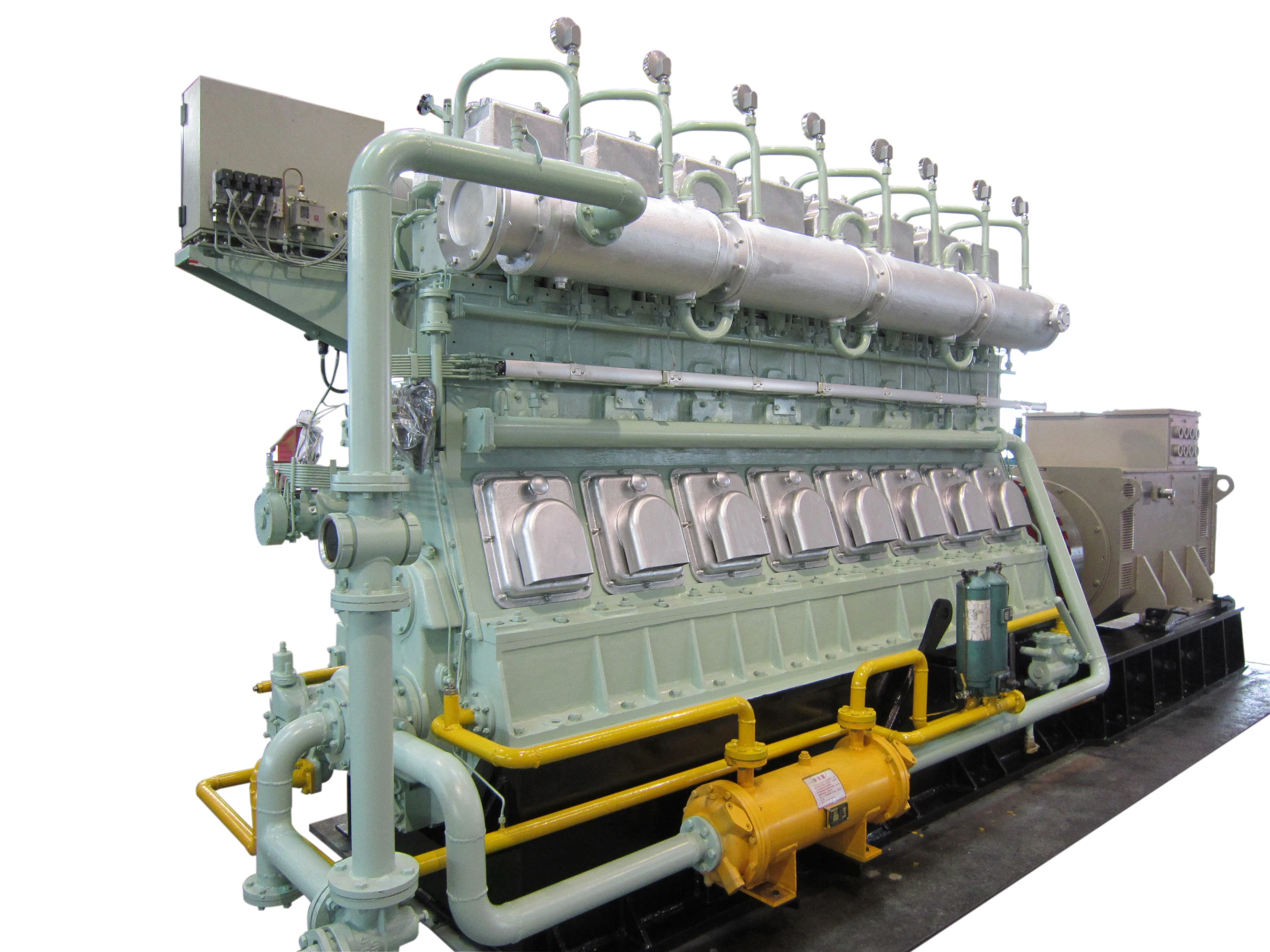 CE ISO Authorized 300 series 500kW Low Speed Producer Gas Generator Set