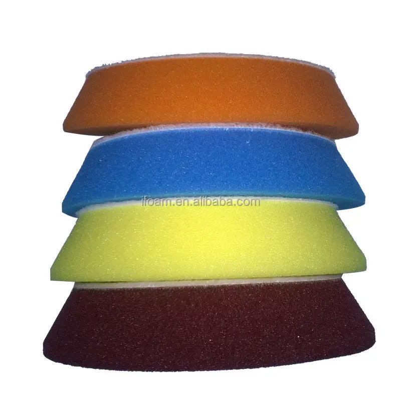 Конический край, 6 дюймов, пользовательский Oem автомобильный полировальный диск для DA-машины