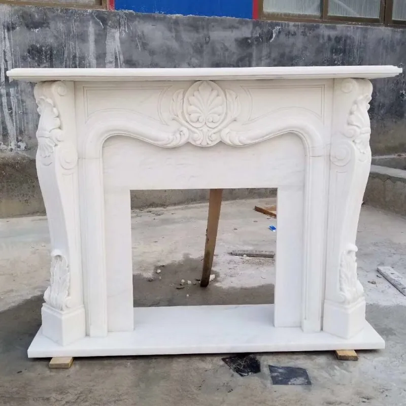 Customized factory price  marble electric fireplace for home ,hotel or villa decoration