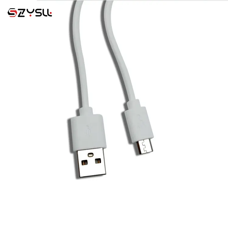 
2019 New Mini Wholesale Cheap White USB Cable Fast Charging Micro Cable For Android 
