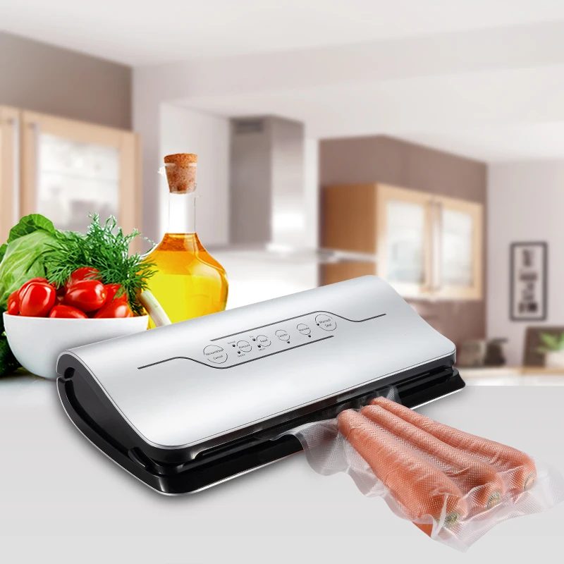 Sea-maid Household Food Packaging Sealer Machine Vacuum Saver Bags Automatic Heat Sealing Sealer