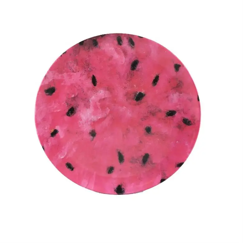 Watermelon Print Melamine Serving plate, Plastic Fruit Dishes