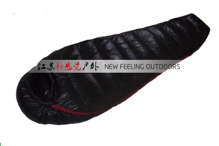 Спальный мешок для взрослых с гусиным пухом для холодной погоды