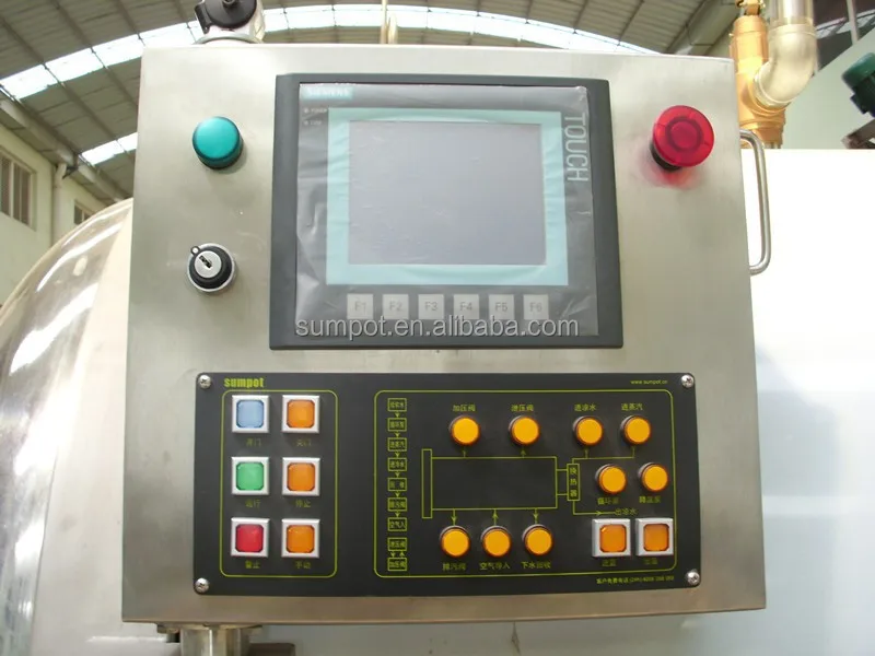 Full-Auto corn retort sterilizing industrial food processor sterilization equipment