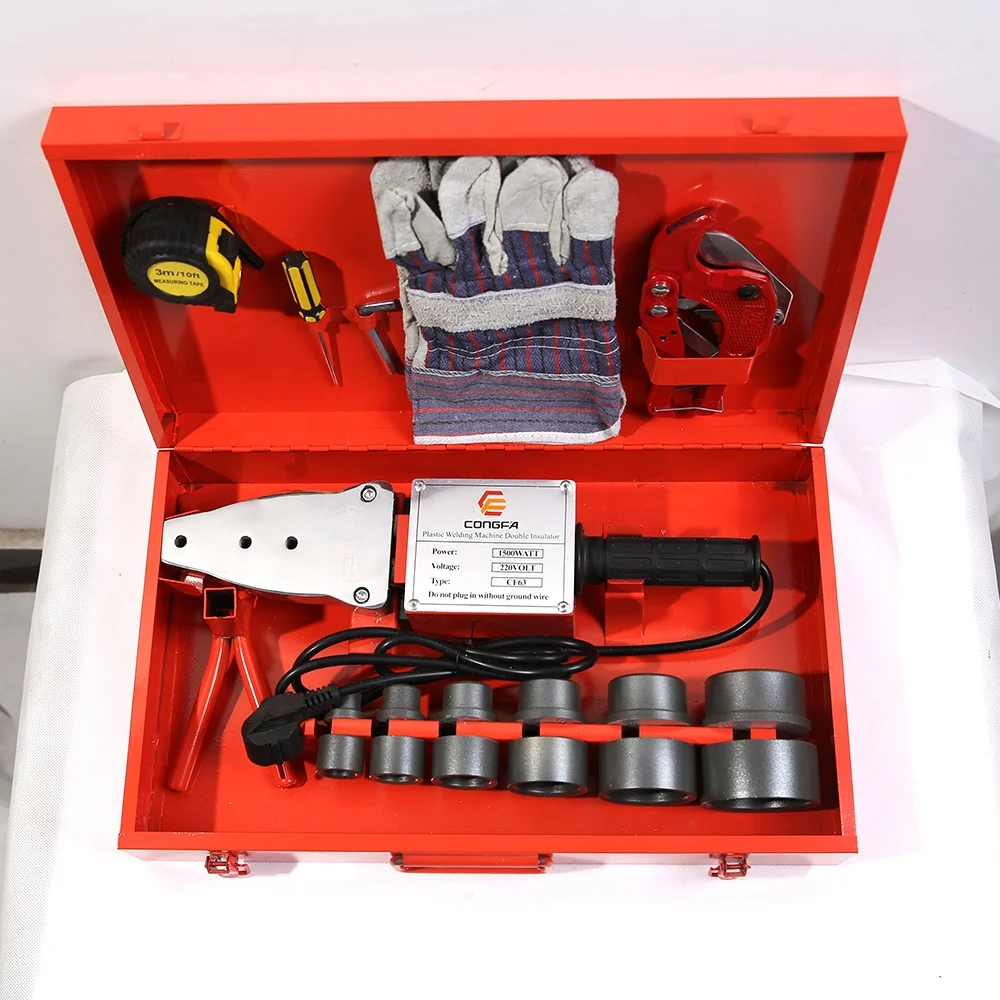 1500w portable factory wholesaler ppr water pipe fitting welder equipment