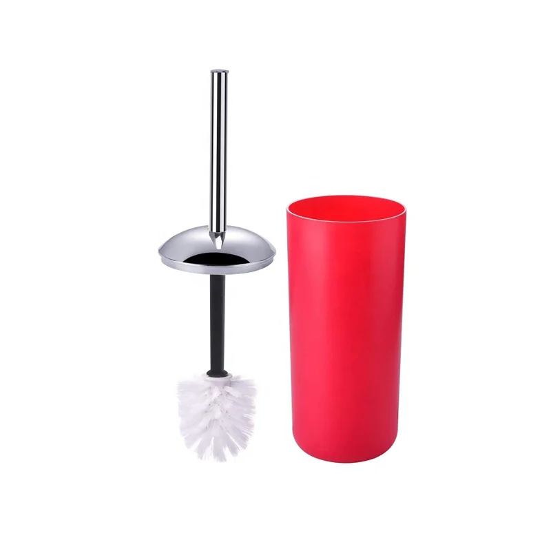 New Product Bathroom Cleaning Brushes Manufacture Stainless Steel Brush Toilet Brush Holder
