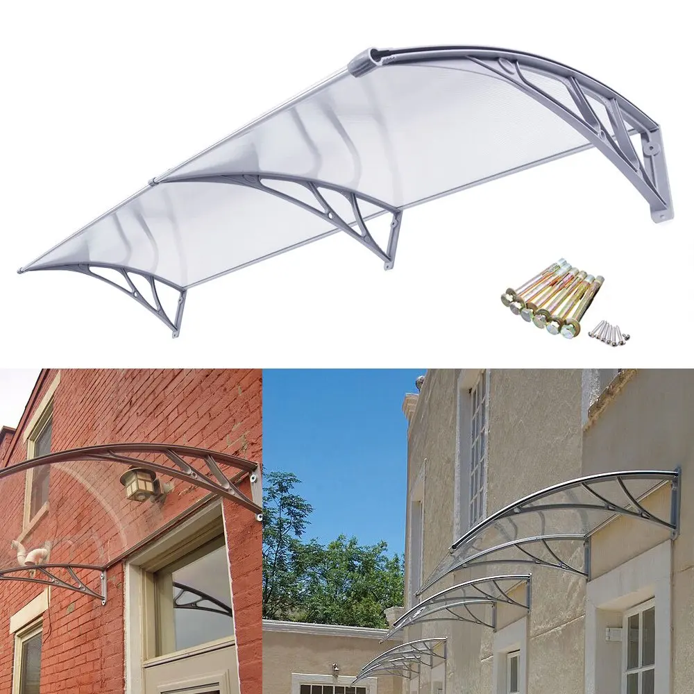 car side awning with polycarbonate sheet