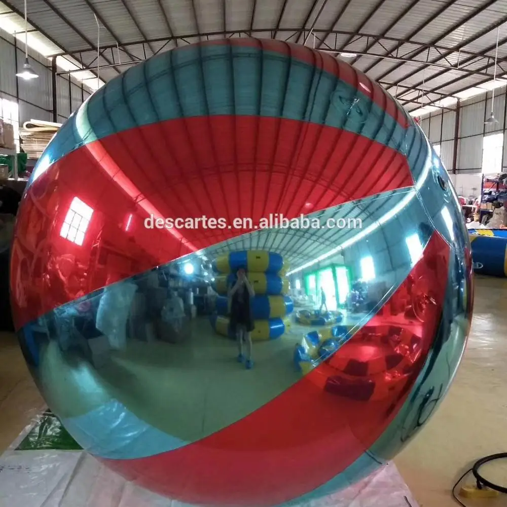 0.5mm Double Layer PVC Colorful Inflatable Concert Mirror Ball for Stage/Show